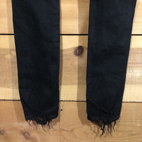 NEW Purple Brand Jeans P001 Jeans Mens Size 36x34 Slim Skinny Button Fly Black - Picture 12 of 14